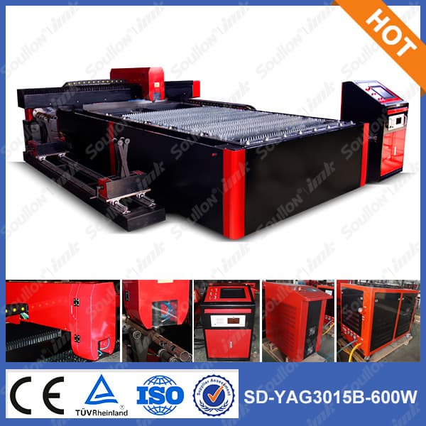 YAG 3015B-600w metal laser cutting machine